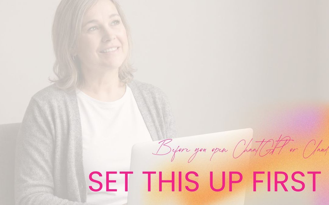 5 Things to Set Up Before Using AI for Marketing, starting With Your Brand Foundation
